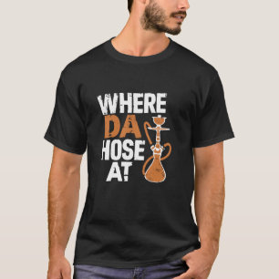 T-shirt Conception de séance de fumée Où est le tuyau de l