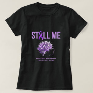 T-shirt Conception de sensibilisation à la maladie d'Alzhe