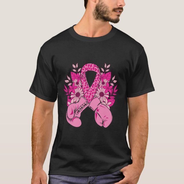T-shirt Conception de sensibilisation au cancer du sein Bo (Devant)