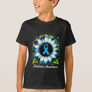 T-shirt Conception de sensibilisation au diabète pour femm