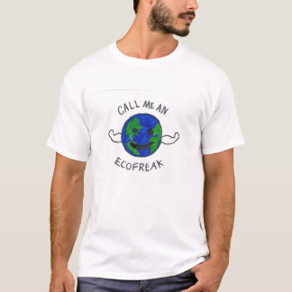 T-shirt Conception de sensibilisation de l'environnement (