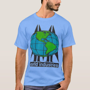 T-shirt Conception    de skateboard rétro World Industries