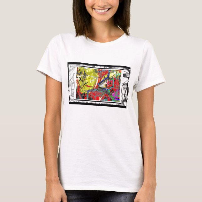 T-SHIRT CONCEPTION DE SKATERGYRL (Devant)