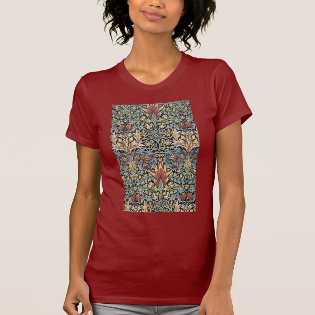 T-shirt Conception de Snakeshead de William Morris (Devant)