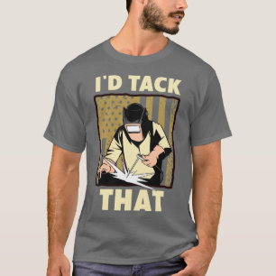 T-shirt Conception De Souder Pour Hommes Drôle De Soudage
