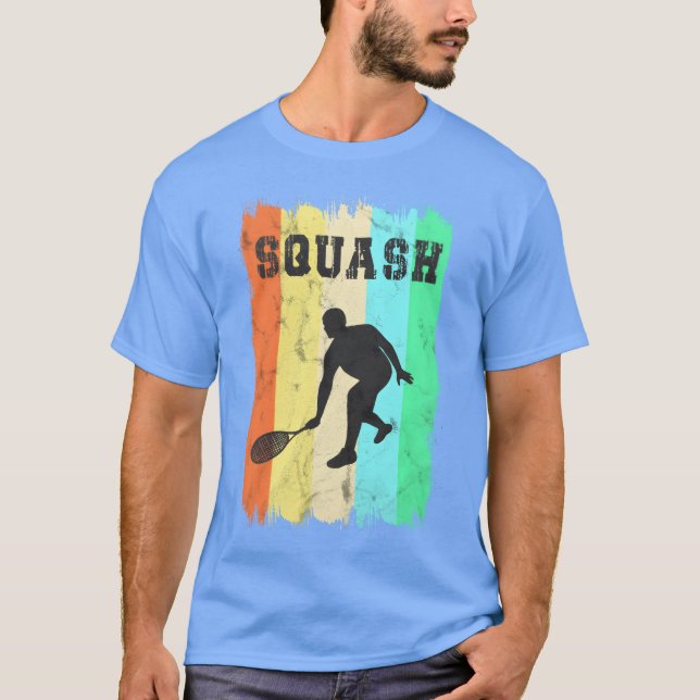 T-shirt Conception de sport de squash fille garçon (Devant)