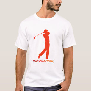 T-shirt Conception de style de vie d'action de silhouette