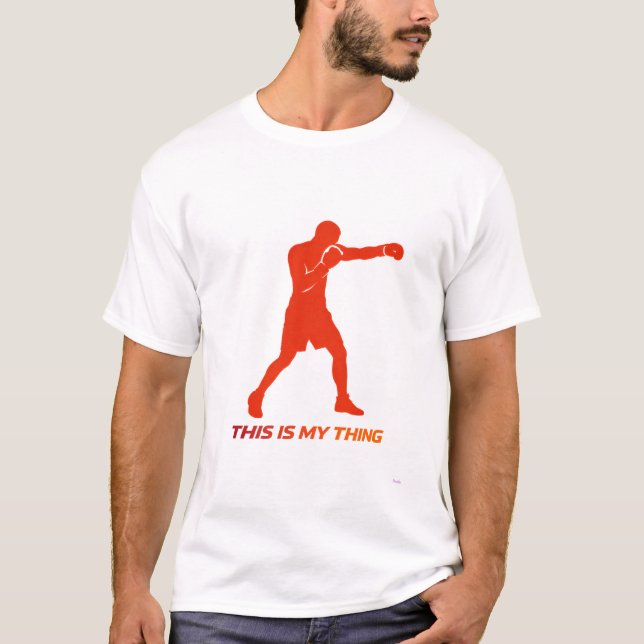 T-shirt Conception de style de vie d'action de silhouette  (Devant)