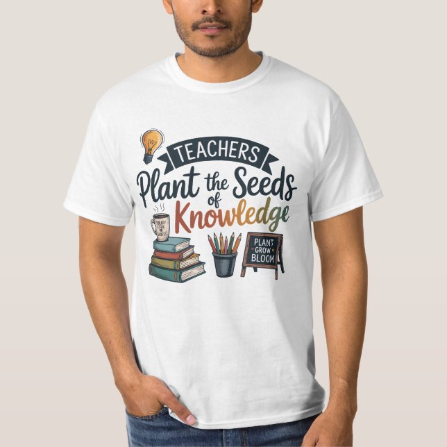 T-shirt Conception de sublimation de cadeau pour enseignan (Devant)