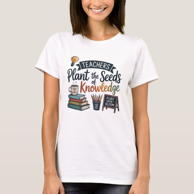 T-shirt Conception de sublimation de cadeau pour enseignan (Devant)