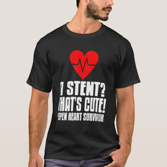 T-shirt Conception de survivant de transplantation cardiaq (Devant)