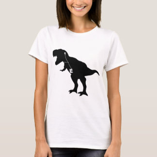 T-shirt Conception de T-Rex de danse