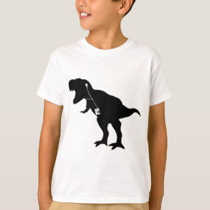 T-shirt Conception de T-Rex de danse