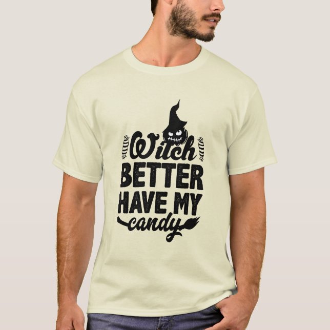 T-shirt Conception de T SHIRT Meilleure Sorcière a Mon Bon (Devant)