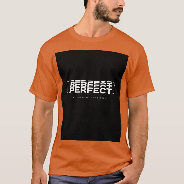 T-shirt Conception de T shirt mr perfect (Devant)