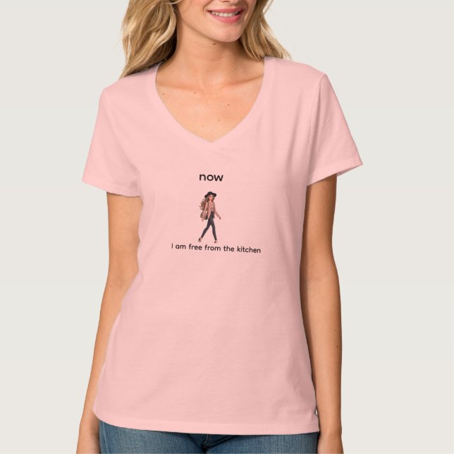 T-shirt conception de tablier de cuisine POD (Devant)