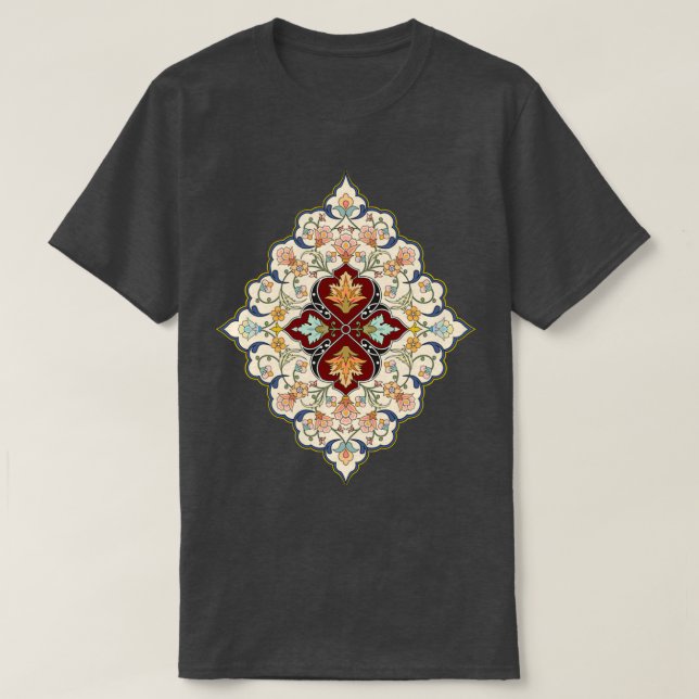 T-shirt Conception de tapis persan (Design devant)