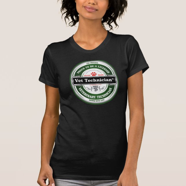 T-shirt Conception de technologie de vétérinaire vendredi (Devant)