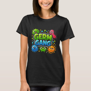 T-shirt Conception de tee-shirt GERM GANG Bacteria