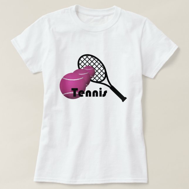 T-shirt Conception de tennis Femmes de base (Design devant)
