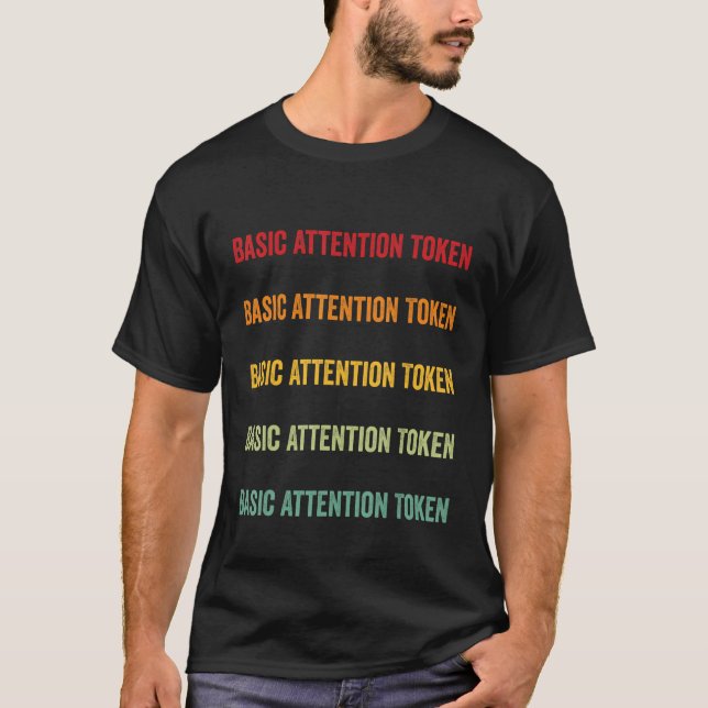 T-shirt Conception de texte arc-en-ciel avec chiffrement d (Devant)