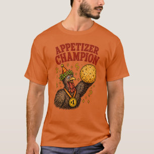 T-shirt Conception de Thanksgiving pour la dinde championn