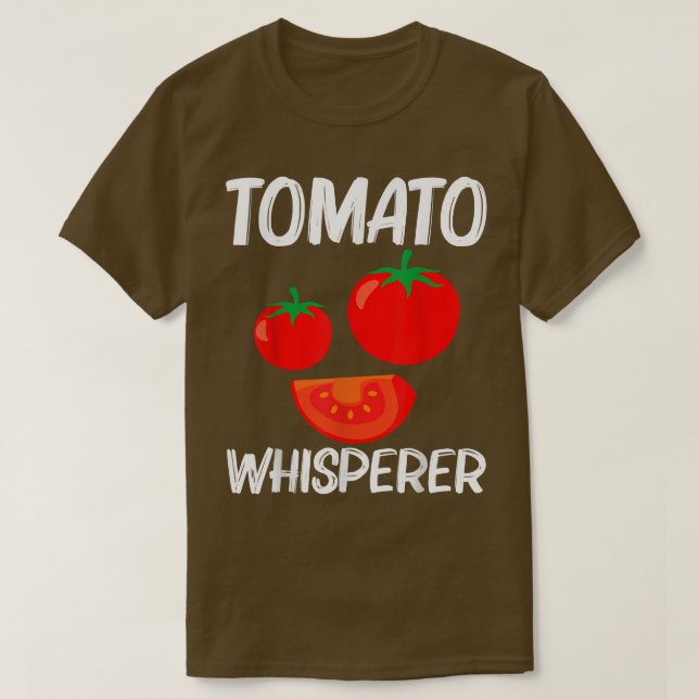 T-shirt Conception de tomate cool pour hommes et femmes am (Design devant)