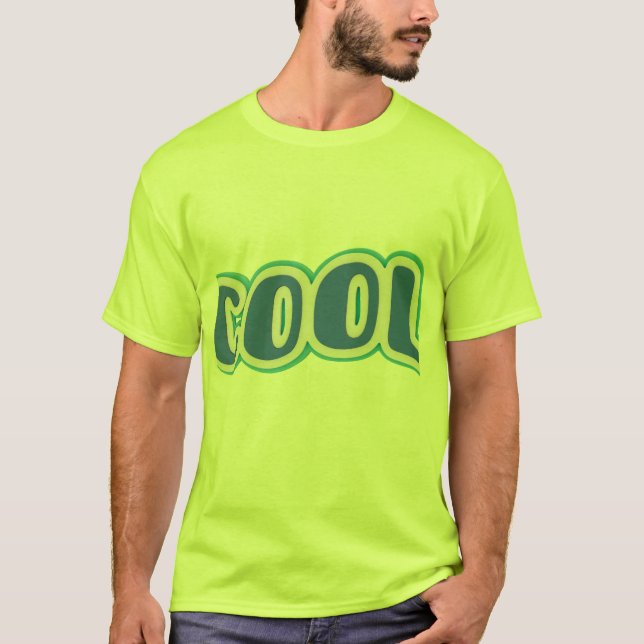 T-shirt Conception de typographie Cool Bold. (Devant)