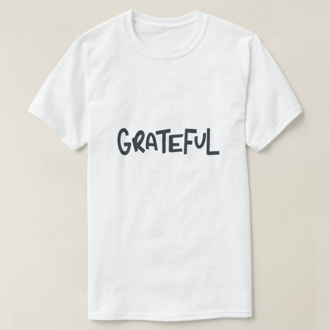 T-shirt Conception de typographie d'affirmation positive r (Design devant)