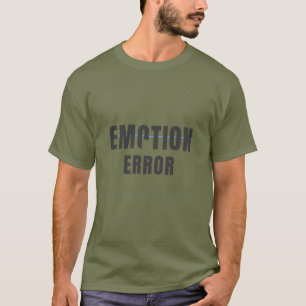 T-shirt Conception de typographie de technologie drôle d'é