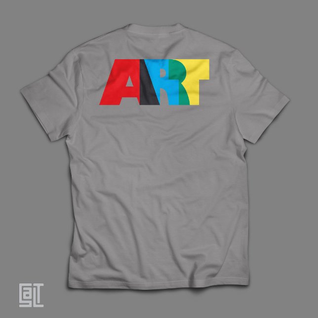 T-shirt Conception de typographie moderne audacieuse ART C (Créateur téléchargé)