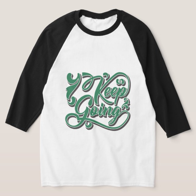T-shirt Conception de typographie motivationnelle (Poser)