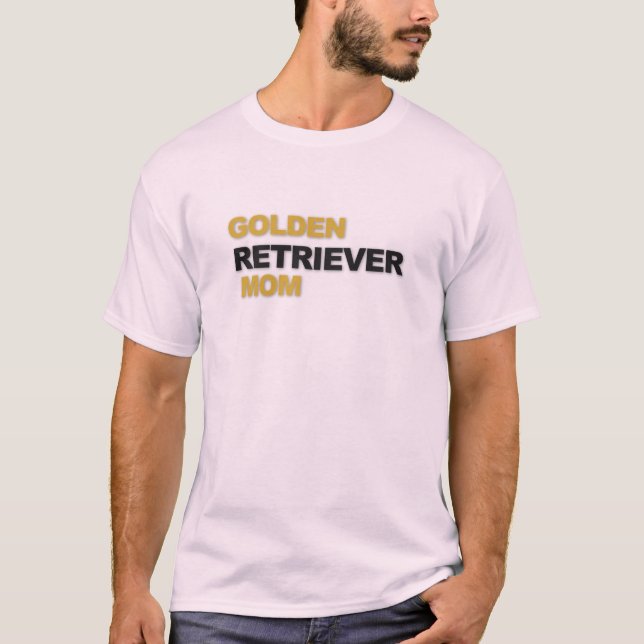 T-shirt Conception de typographie pour maman de Golden Ret (Devant)