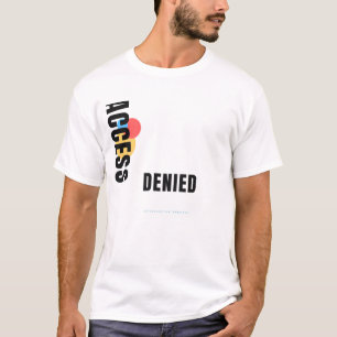 T-shirt Conception de typographie technologique drôle d'ac