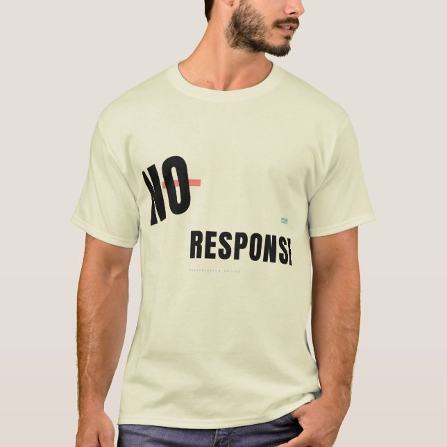 T-shirt Conception de typographie technologique drôle sans (Devant)