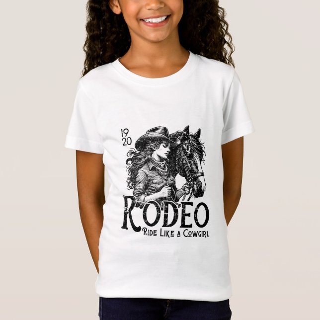 T-Shirt conception de vache mignonne fille  (Devant)