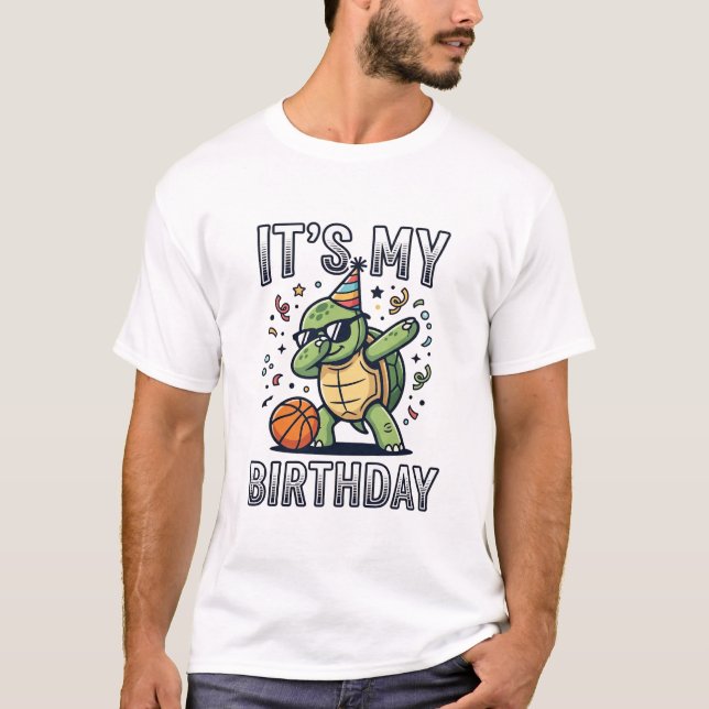 T-shirt Conception de vecteur de fête d'anniversaire de ba (Devant)