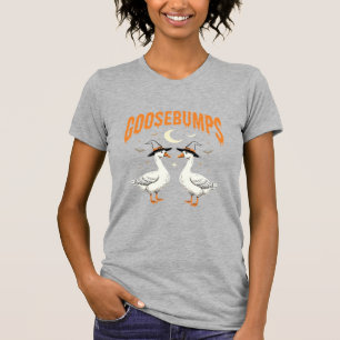T-shirt Conception de vecteur d'oies de sorcière d'Hallowe