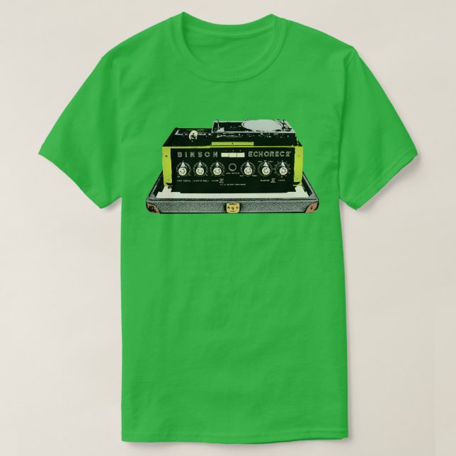 T-shirt Conception de ventilateur FX Guitare Binson Echore (Design devant)