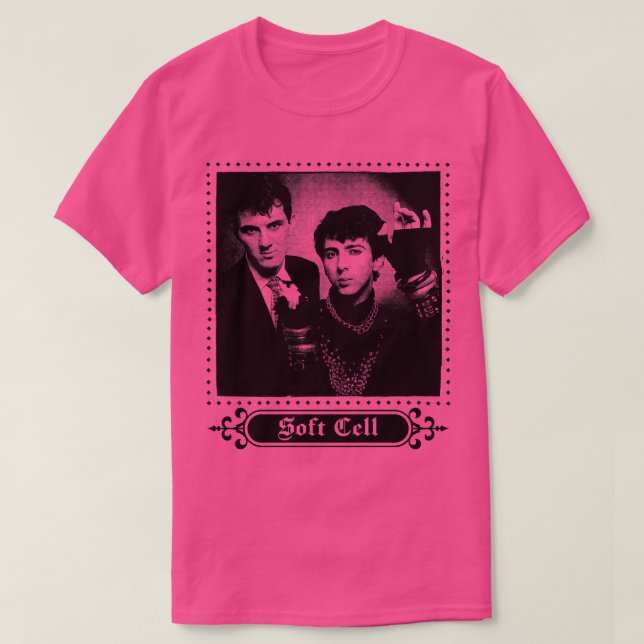 T-shirt Conception de ventilateur Synthwave Soft Cell Punk (Design devant)
