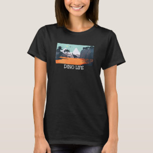 T-shirt Conception de vie de Dino personnalisée - Tirage l