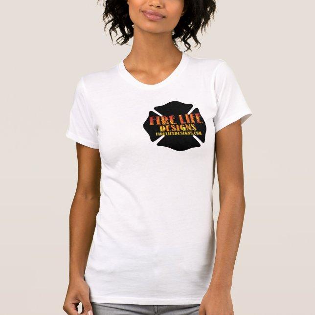 T-shirt CONCEPTION DE VIE D'INCENDIE CO [logo 1] (Devant)