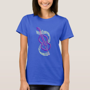 T-shirt Conception de violoncelle