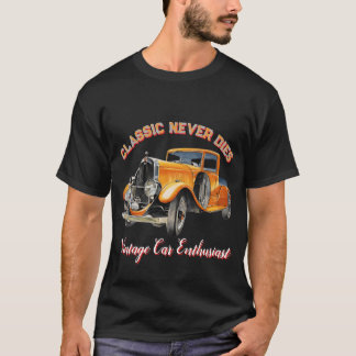 T-SHIRT CONCEPTION DE VOITURE CLASSIQUE