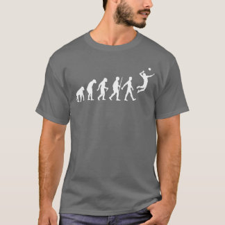 T-shirt Conception de volley-ball drôle pour les hommes fe