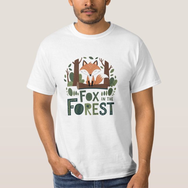 T-shirt Conception de Whimsical pour les amateurs de Fox (Devant)
