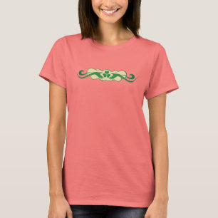 T-shirt Conception décorative de shamrock