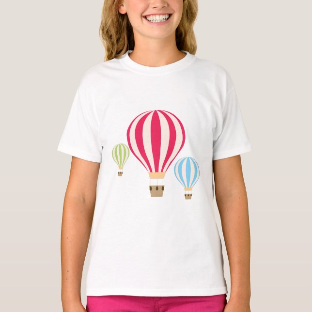 T-shirt Conception des ballons à air chaud (Devant)