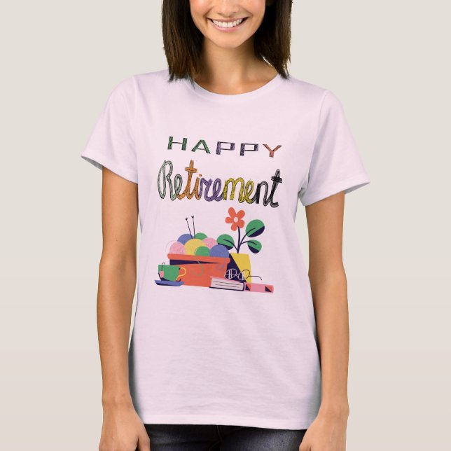 T-shirt Conception des célébrations de retraite (Devant)