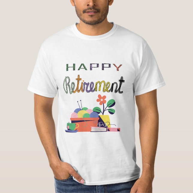T-shirt Conception des célébrations de retraite (Devant)